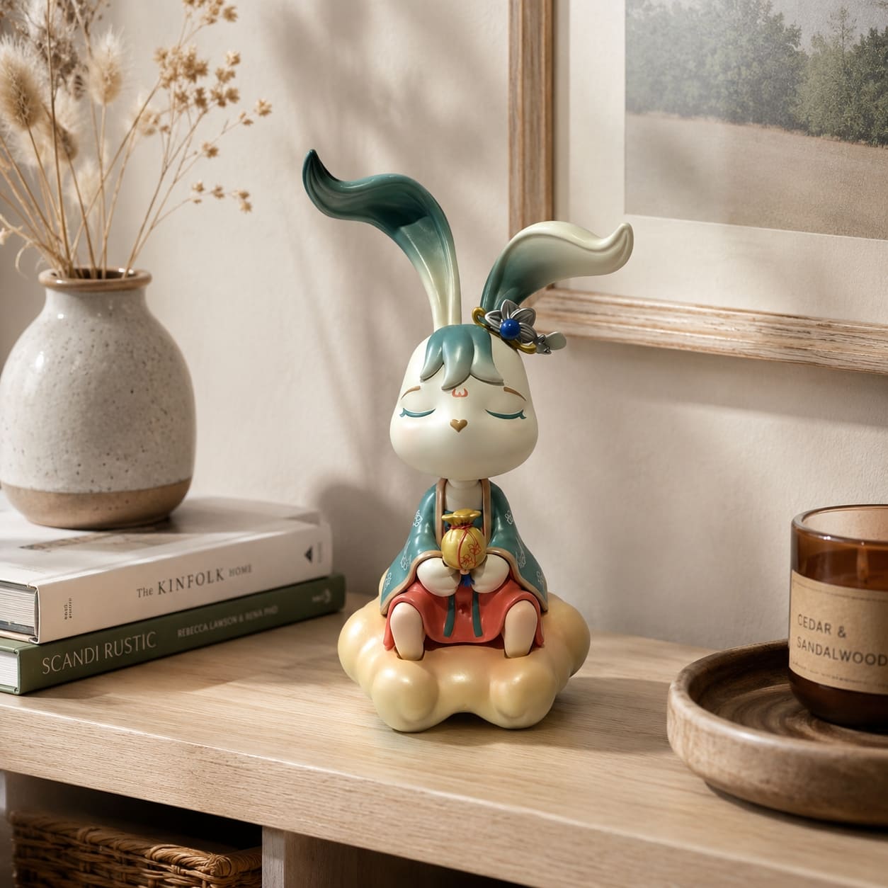 Yunxi – Xian Meditation Rabbit Figurine