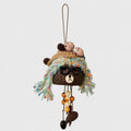 Character Nut Shell Chime - Glasses Bear Mixed