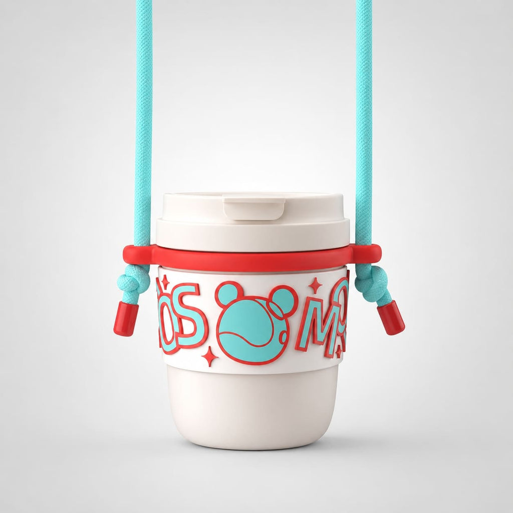 Cosmos Bear Travel Tumbler Series – Dopamine Edition