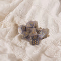 Gray Cat's Eye Gemstone Dice Set