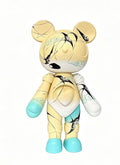 Kintsugi Cracked Bear Figurine - Yellow Green （549mm）