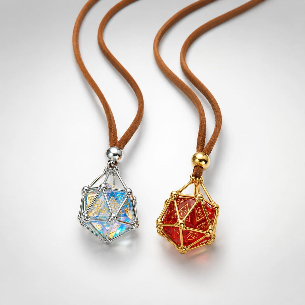 Interchangeable Dice Cage Necklace