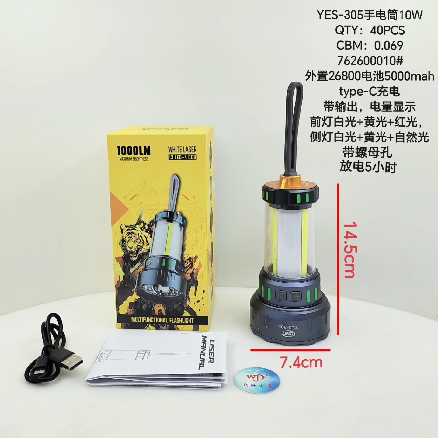 Multi-function Outdoor Light
